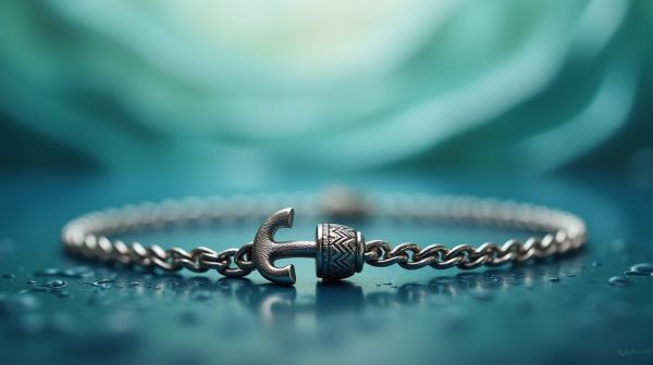 Bracelet ancre marine : le detail nautique qui fait mouche