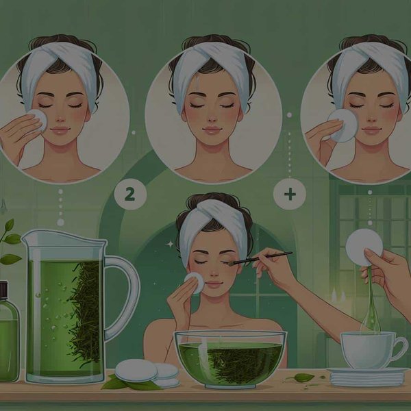 Comment utiliser le thé vert pour un soin tonifiant du visage ?
