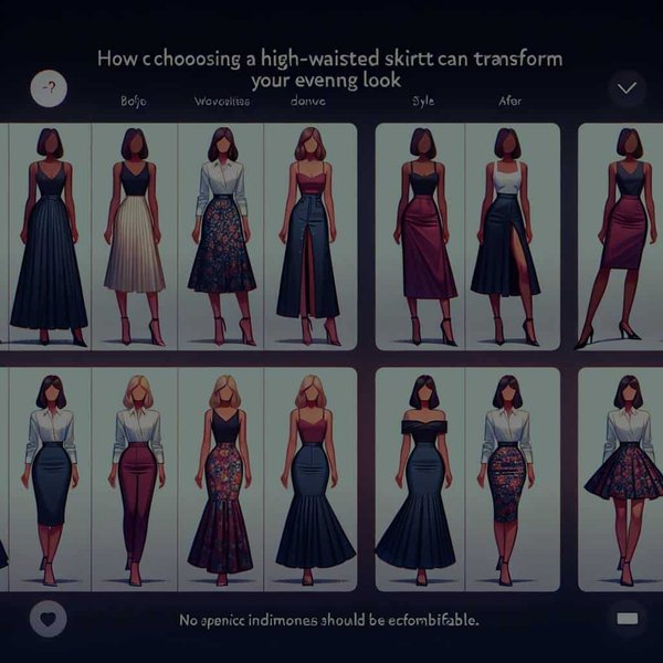Pourquoi opter pour des jupes taille haute peut transformer votre look de soirée ?
